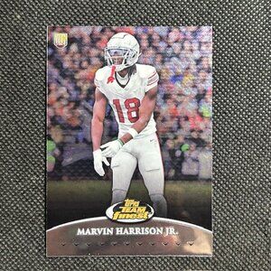 2024 Topps Finest Marvin Harrison Jr. RC Rookie Team Finest Arizona Cardinals